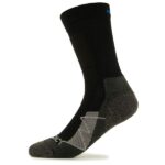 Stoic - Merino Trekking Crew Socks - Wandersocken Gr 36-38 schwarz