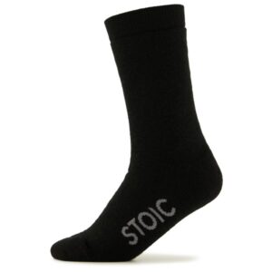 Stoic - Merino Warmwool Medium - Merinosocken Gr 39-41 schwarz