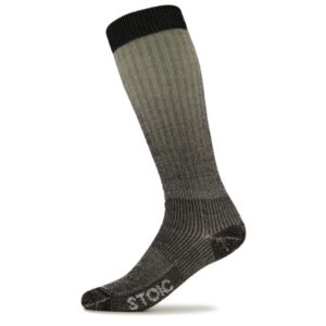 Stoic - Merino Wool Cushion Heavy Long Socks - Wandersocken Gr 39-41 grau