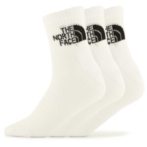 The North Face - Multi Sport Cush Quarter Socks 3-Pack - Multifunktionssocken Gr XS weiß