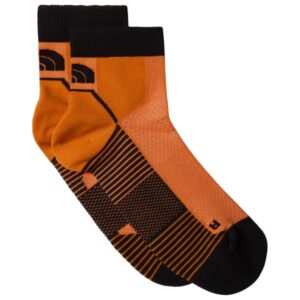 The North Face - Trail Run Quarter Socks - Laufsocken Gr S braun