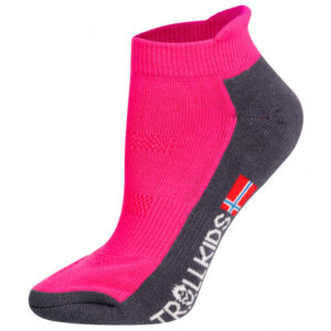 Trollkids - Kids Hiking Low Cut Socks II - Multifunktionssocken Gr 23-26 rosa