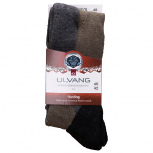 Ulvang - Hunting - Merinosocken Gr 43-45 schwarz