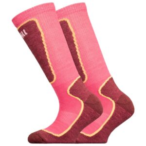 UphillSport - Kid's Valta Alpine Shin Cushioned M5 Merino - Skisocken Gr 37-39 rosa/rot