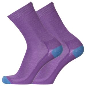 UphillSport - Teijo Hiking & Walking 3-Layer Liner L3 w/ Merino - Wandersocken Gr 39-42 lila