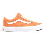 Vans - Old Skool - Sneaker Gr 8 weiß/orange