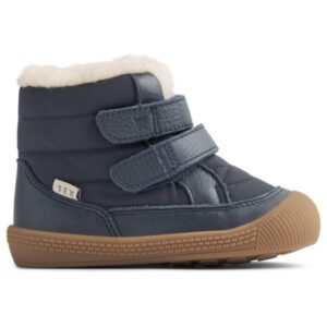 WHEAT - Kid's Lauflern-Stiefel Daxi Wolle Tex - Winterschuhe Gr 25 blau