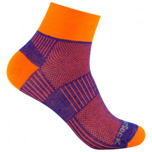 Wrightsock - Coolmesh II Quarter - Wandersocken Gr L lila