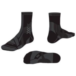 X-Socks - Hike Expert Silver Crew - Wandersocken Gr 45-47 schwarz