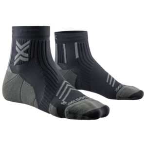 X-Socks - Run Expert Ankle - Laufsocken Gr 45-47 grau/schwarz