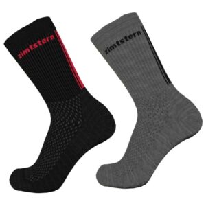 Zimtstern - Starsockz 2-Pack - Multifunktionssocken Gr 44-47 schwarz/grau