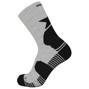 Zimtstern - Techsockz MTB Performance Sock - Multifunktionssocken Gr 44-47 grau