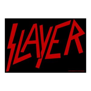 Slayer Aufkleber Logo red