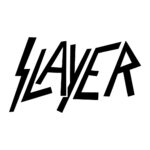 Slayer Aufkleber Logo black