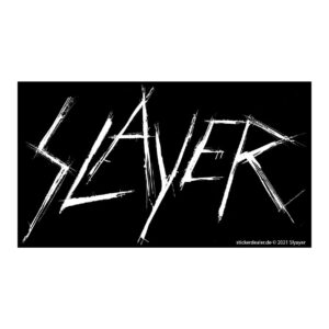 Slayer Logo Aufkleber "Scratchy"