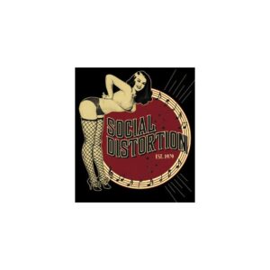 Social Distortion Aufkleber Pinup Girl