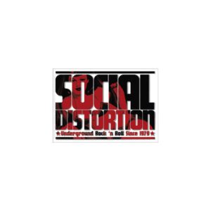 Social Distortion Aufkleber Since 1979