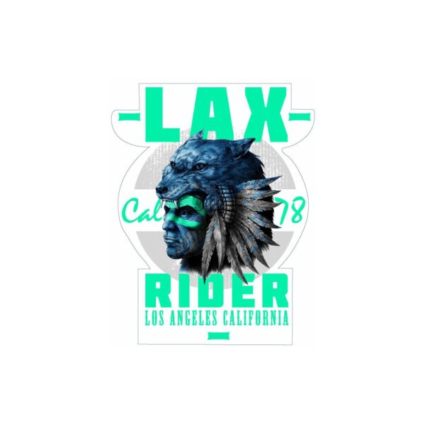 Aufkleber Lax Rider Los Angeles