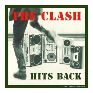 The Clash Aufkleber Hits Back