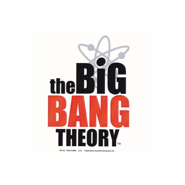 Vinyl Sticker The Big Bang Theory Logo