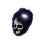 Cosmic Skull Aufkleber