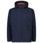 CMP - Jacket Zip Hood 3A40537 - Softshelljacke Gr 60 blau