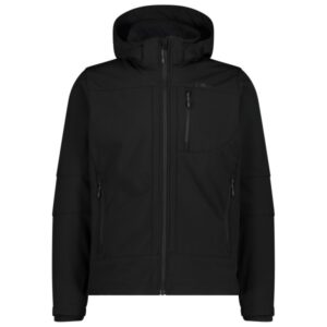 CMP - Jacket Zip Hood Softshell - Softshelljacke Gr 60 schwarz