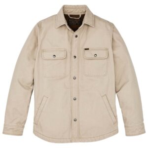 Filson - Fleece Lined Jac-Shirt - Freizeitjacke Gr 3XL beige