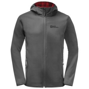 Jack Wolfskin - Bornberg Hoody - Softshelljacke Gr M grau