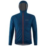 Löffler - Hooded Jacket Norder Windstopper Light - Langlaufjacke Gr 56 blau