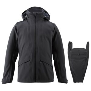 Mamalila - Outdoor-Tragejacke Für Explorer - Regenjacke Gr L schwarz