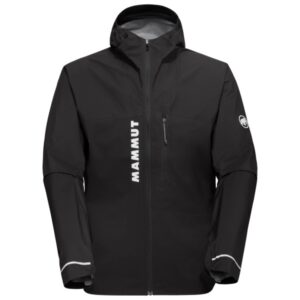 Mammut - Aenergy Trailrunning Hardshell Hooded Jacket - Regenjacke Gr S schwarz