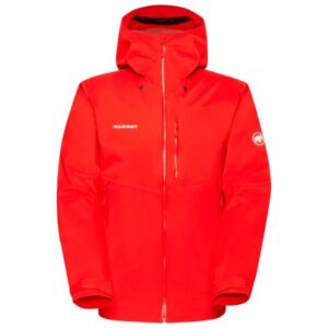 Mammut - Alto Guide Hardshell Hooded Jacket - Regenjacke Gr L rot