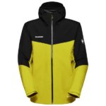 Mammut - Convey Tour Hardshell Hooded Jacket - Regenjacke Gr XXL gelb/schwarz