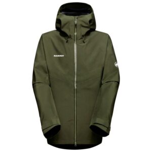 Mammut - Crater IV Hardshell Hooded Jacket - Regenjacke Gr XXL oliv