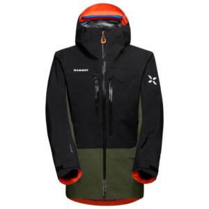 Mammut - Eiger Free Advanced Hardshell Hooded Jacket - Regenjacke Gr XXL schwarz