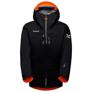 Mammut - Eiger Free Advanced Hardshell Hooded Jacket - Regenjacke Gr XXL schwarz