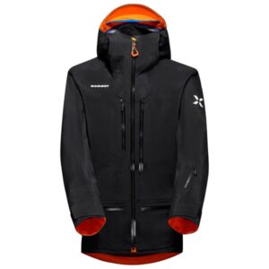 Mammut - Eiger Free Pro Hardshell Hooded Jacket - Regenjacke Gr XXL schwarz