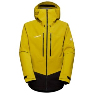 Mammut - Taiss Pro Hardshell Hooded Jacket - Regenjacke Gr XXL gelb