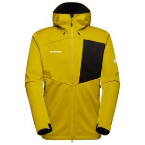 Mammut - Ultimate VII SO Hooded Jacket - Softshelljacke Gr XL gelb