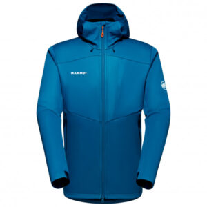 Mammut - Ultimate VII SO Hooded Jacket - Softshelljacke Gr L blau