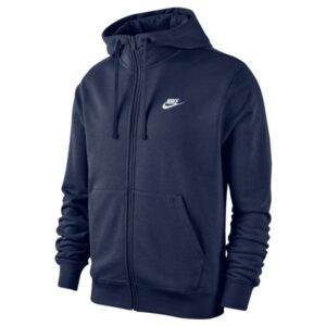 Nike - Sportswear Club Full Zip - Sweat- & Trainingsjacke Gr M blau