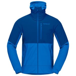 Norrøna - Lofoten Hiloflex200 Hood - Softshelljacke Gr S blau