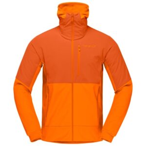 Norrøna - Lofoten Hiloflex200 Hood - Softshelljacke Gr XL orange