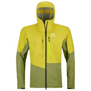 Ortovox - Mesola Jacket - Skijacke Gr XL oliv/gelb