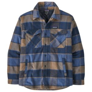 Patagonia - Lightweight Insulated Fjord Flannel Shirt - Freizeitjacke Gr XL blau