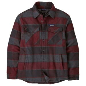 Patagonia - Lightweight Insulated Fjord Flannel Shirt - Freizeitjacke Gr XXL grau