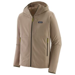 Patagonia - R1 Techface Hoody - Softshelljacke Gr XXL braun/beige