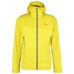 Rab - Kinetic 2.0 Jacket - Regenjacke Gr L gelb