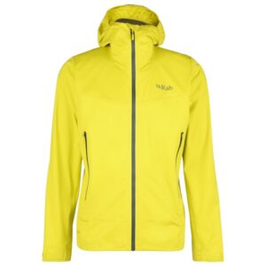 Rab - Kinetic 2.0 Jacket - Regenjacke Gr L gelb